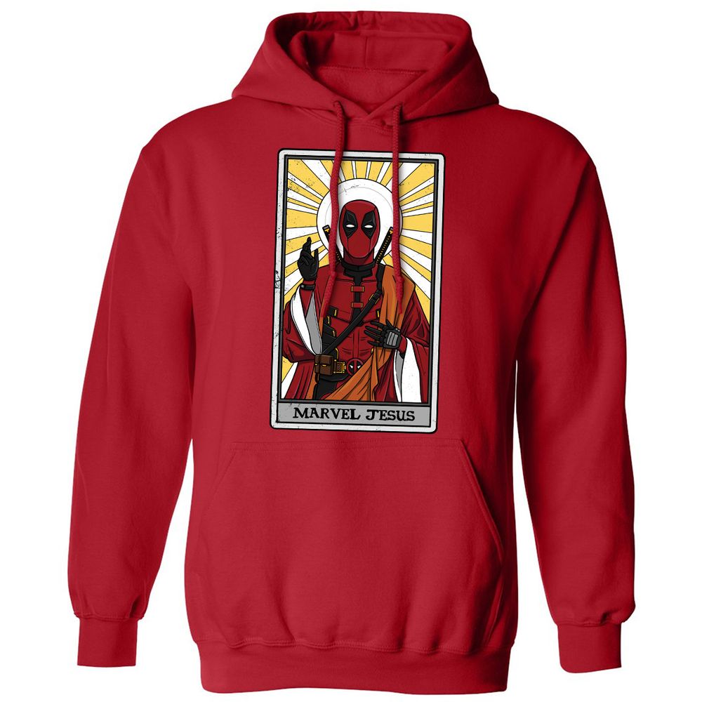 Classic Unisex Hoodie - T4EJ39HA - Red - 5