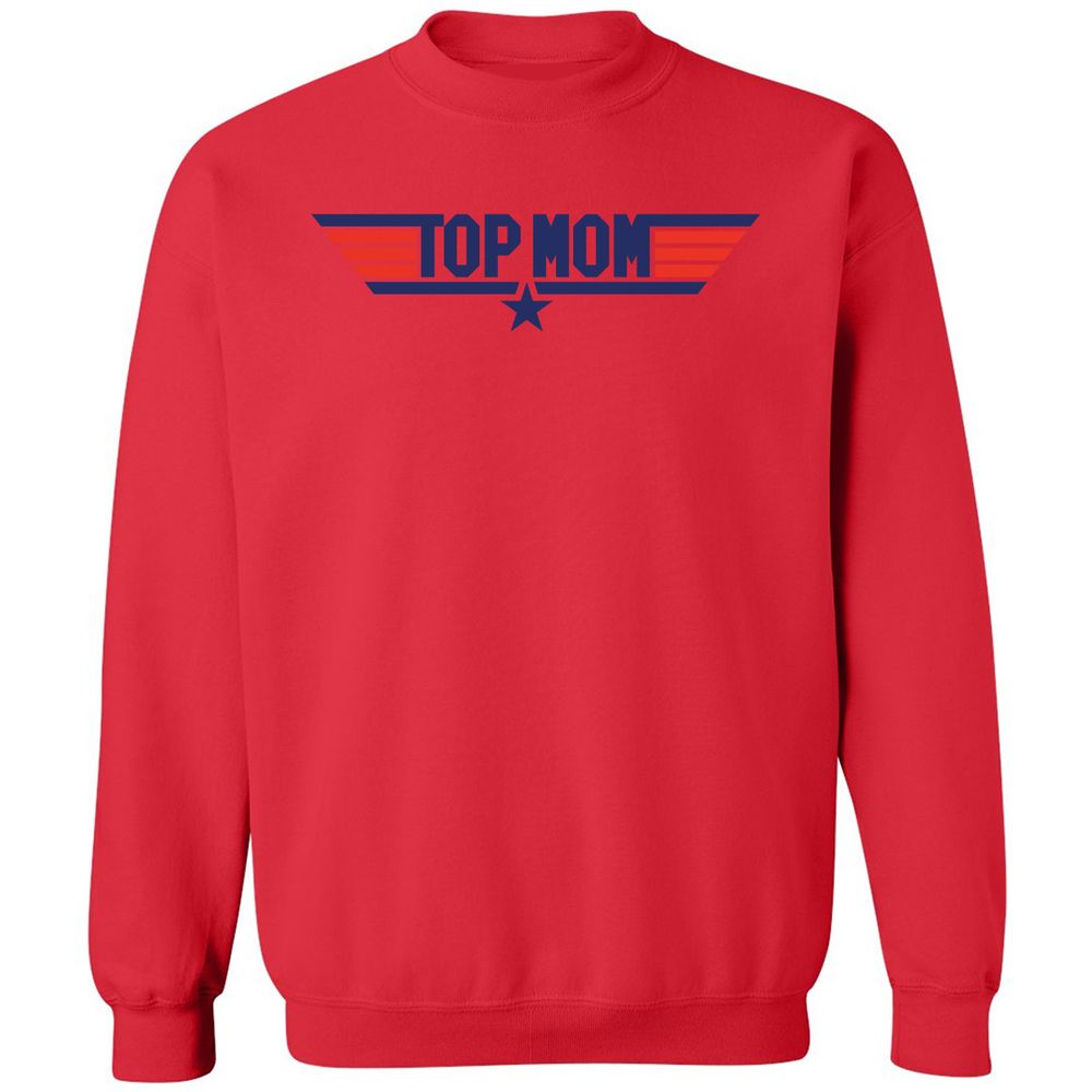 Classic Unisex Sweatshirt - WJPDG887 - Red - 5