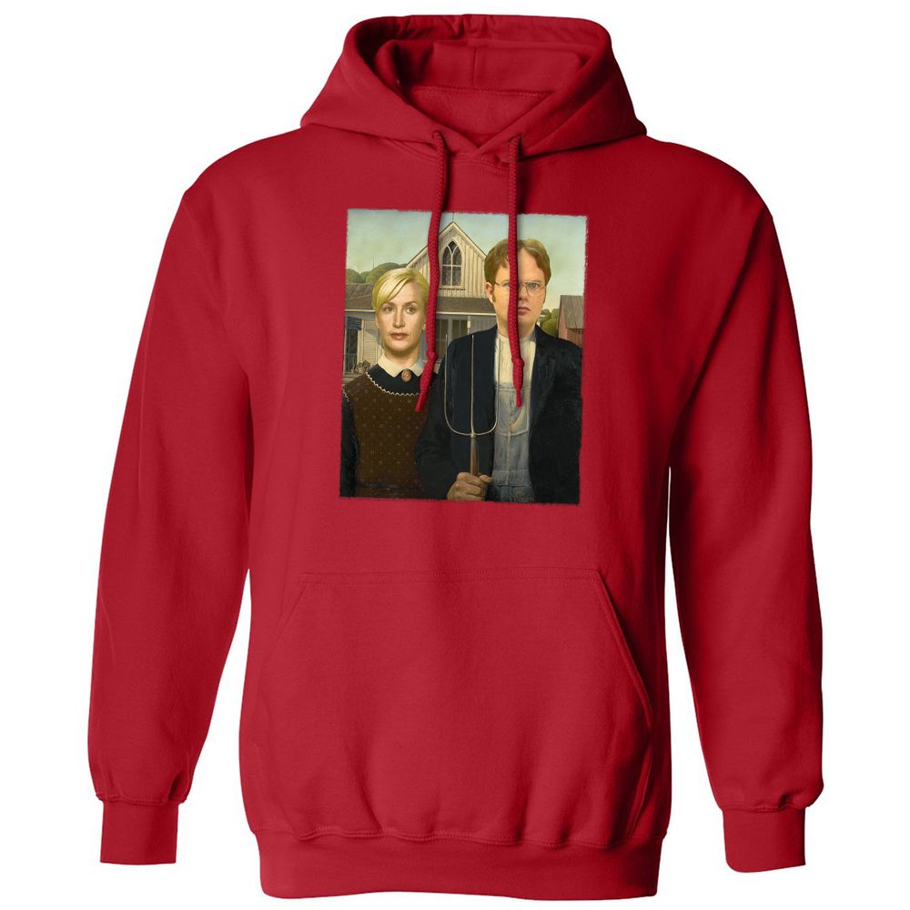 Classic Unisex Hoodie - A42L51HP - Red - 5