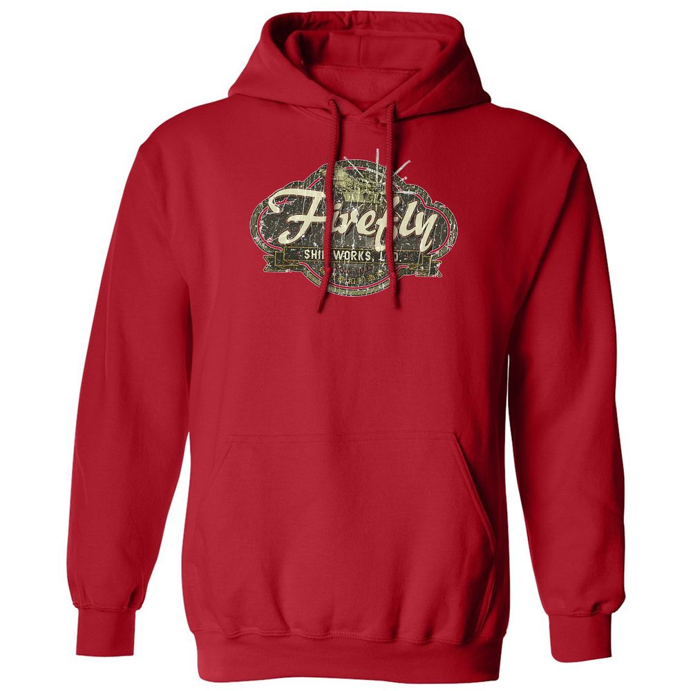 Classic Unisex Hoodie - KX7WZVJU - Red - 5