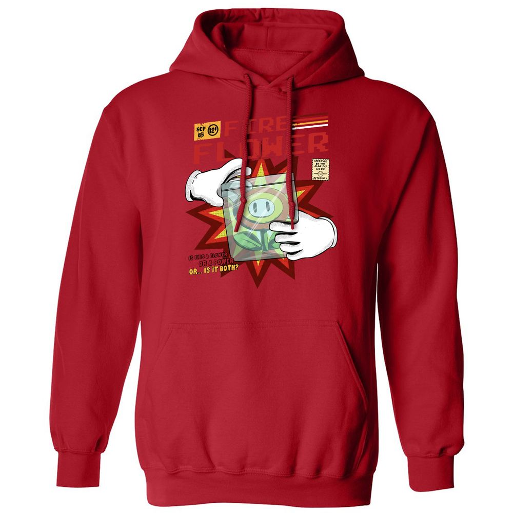 Classic Unisex Hoodie - J8YT4T6X - Red - 5