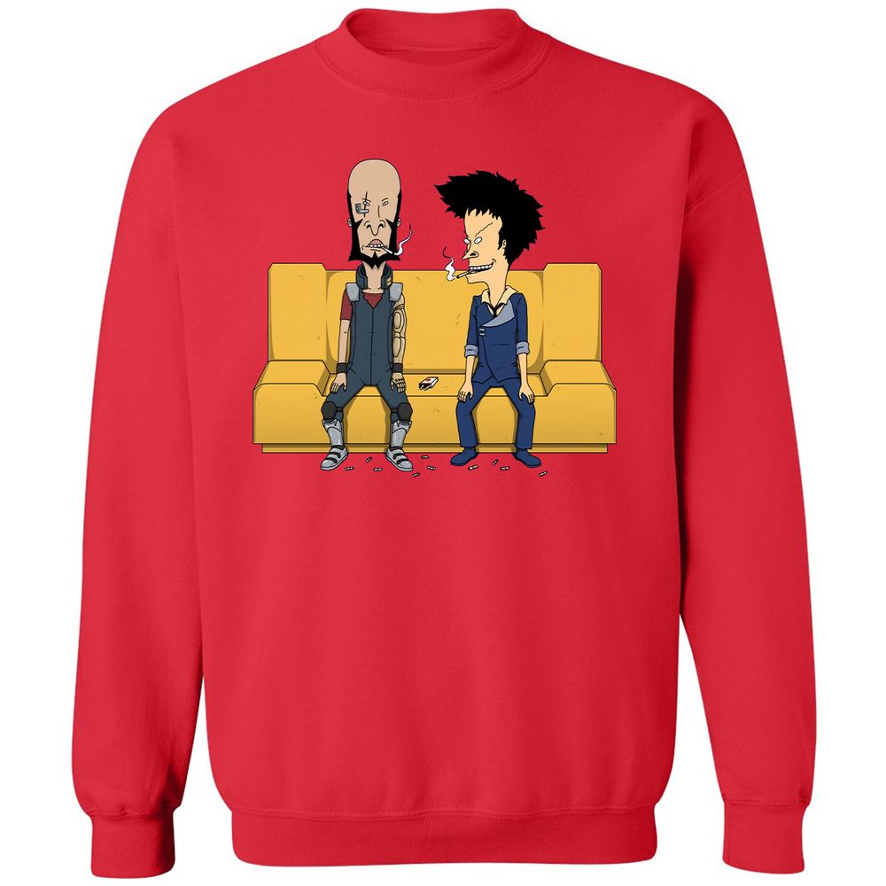 Classic Unisex Sweatshirt - CREJJV8F - Red - 5
