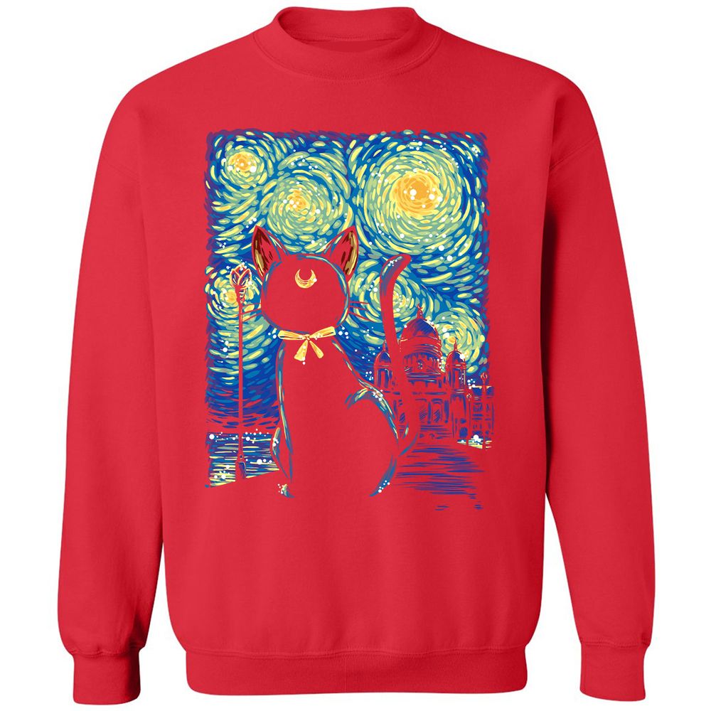 Classic Unisex Sweatshirt - QLCSJSCM - Red - 5