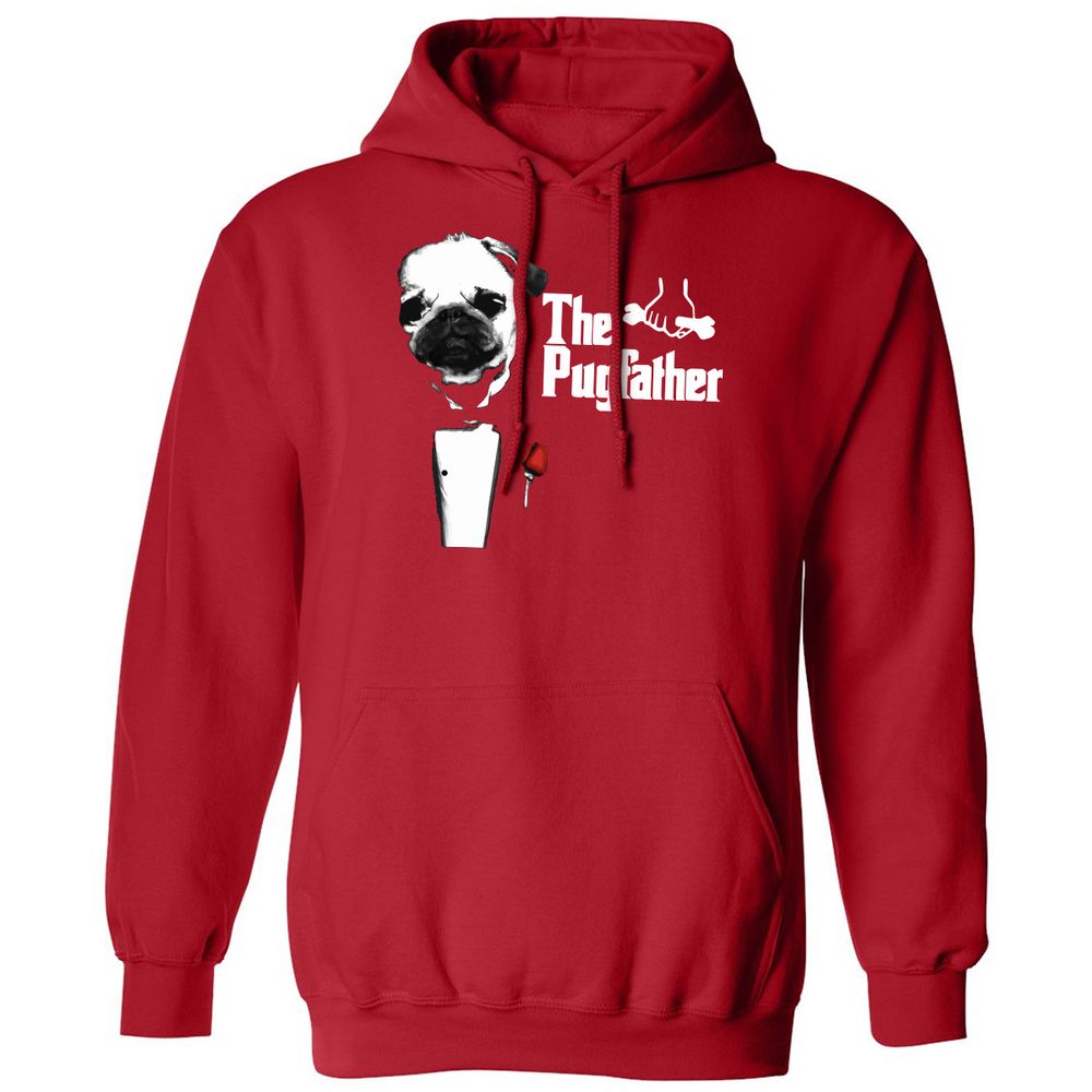 Classic Unisex Hoodie - Y7G3Z3QF - Red - 5