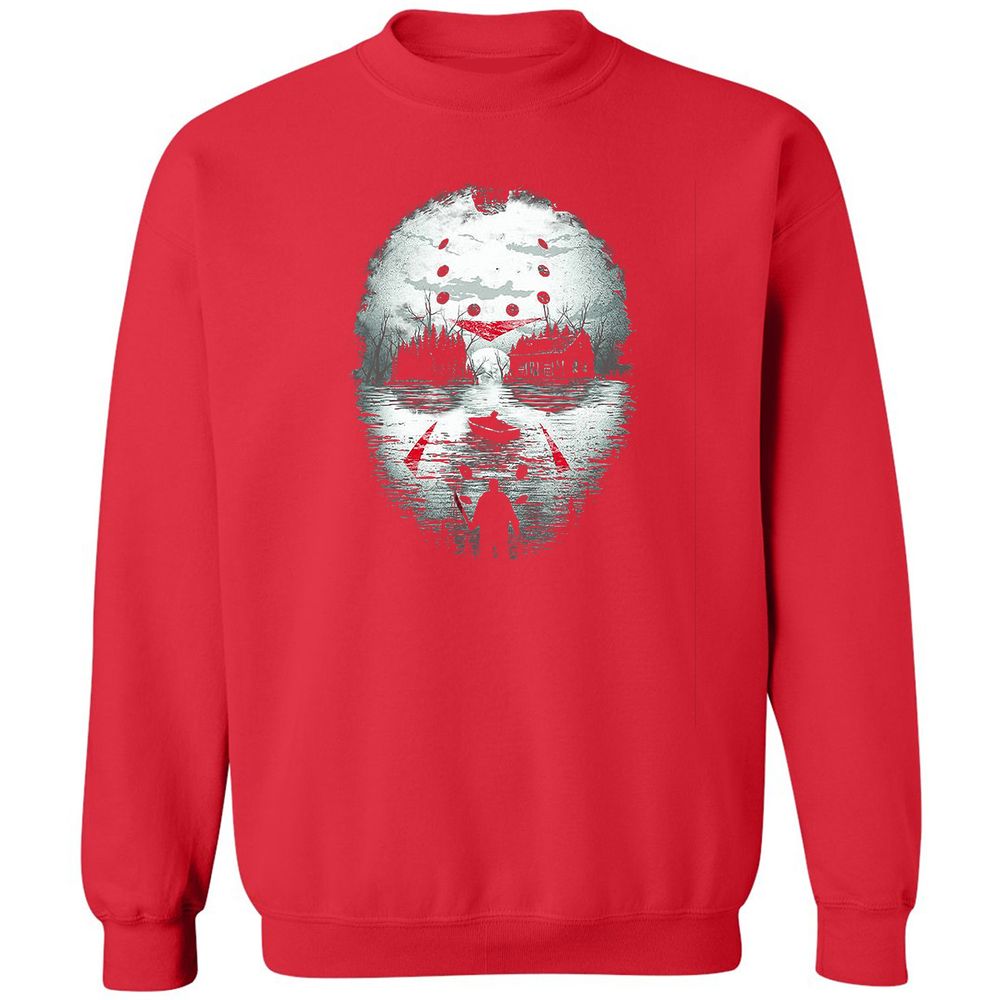 Classic Unisex Sweatshirt - S6U6EEDH - Red - 5
