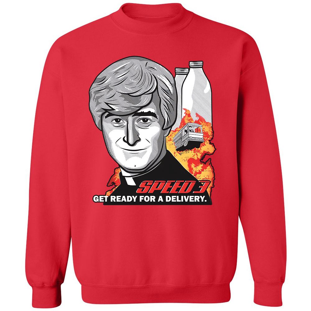 Classic Unisex Sweatshirt - YWYQENQ9 - Red - 5