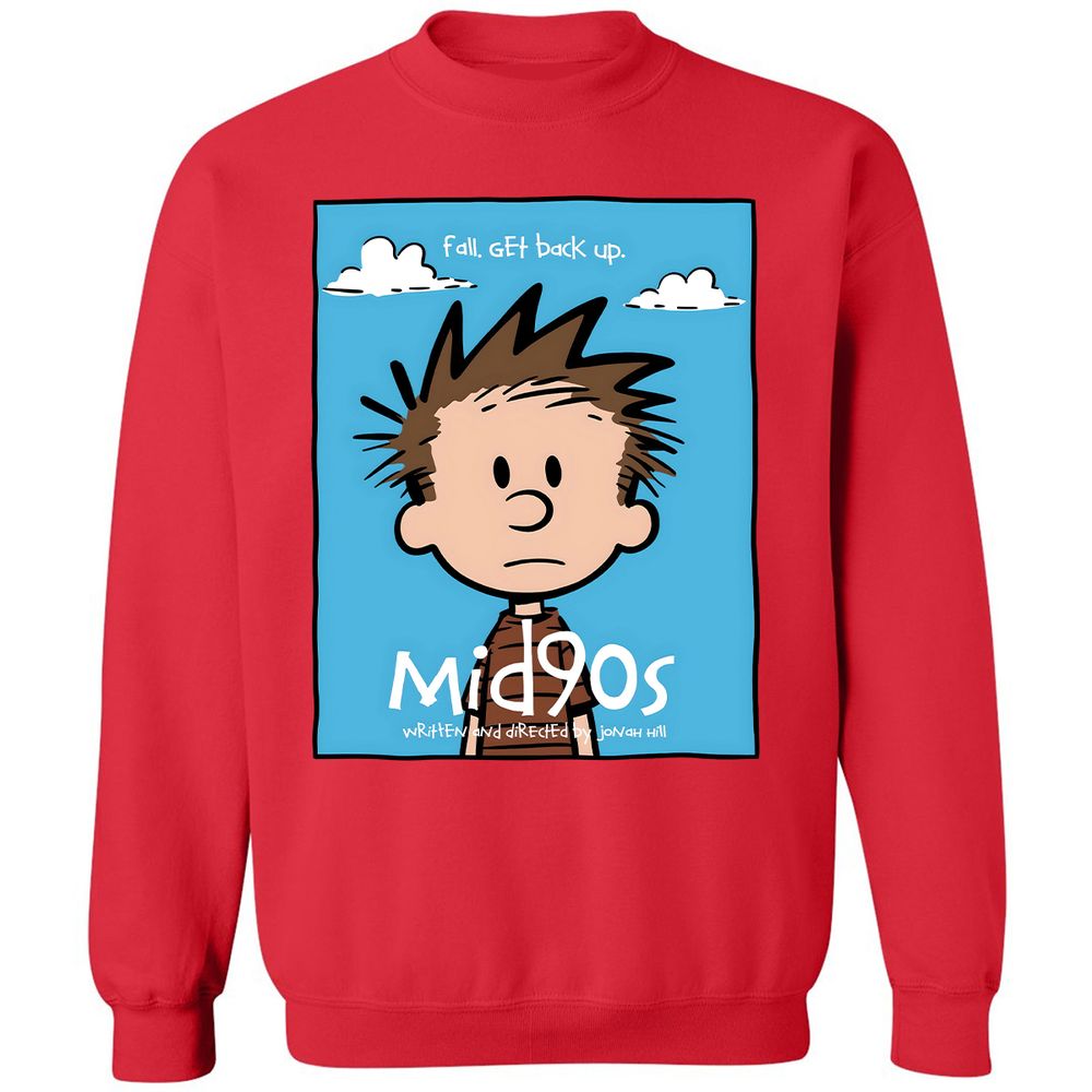 Classic Unisex Sweatshirt - T5HZDVD2 - Red - 5