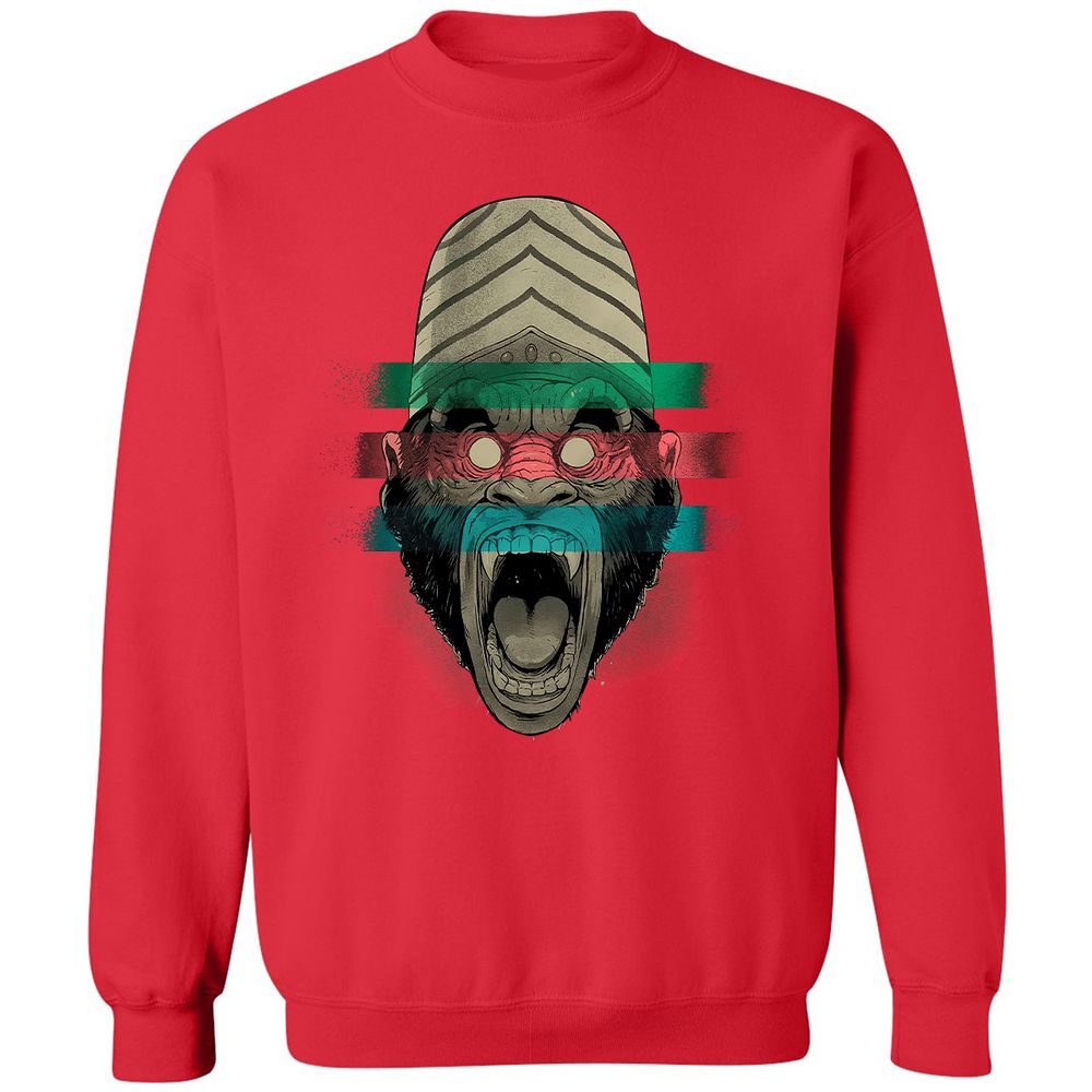 Classic Unisex Sweatshirt - 8JV1V1NC - Red - 5