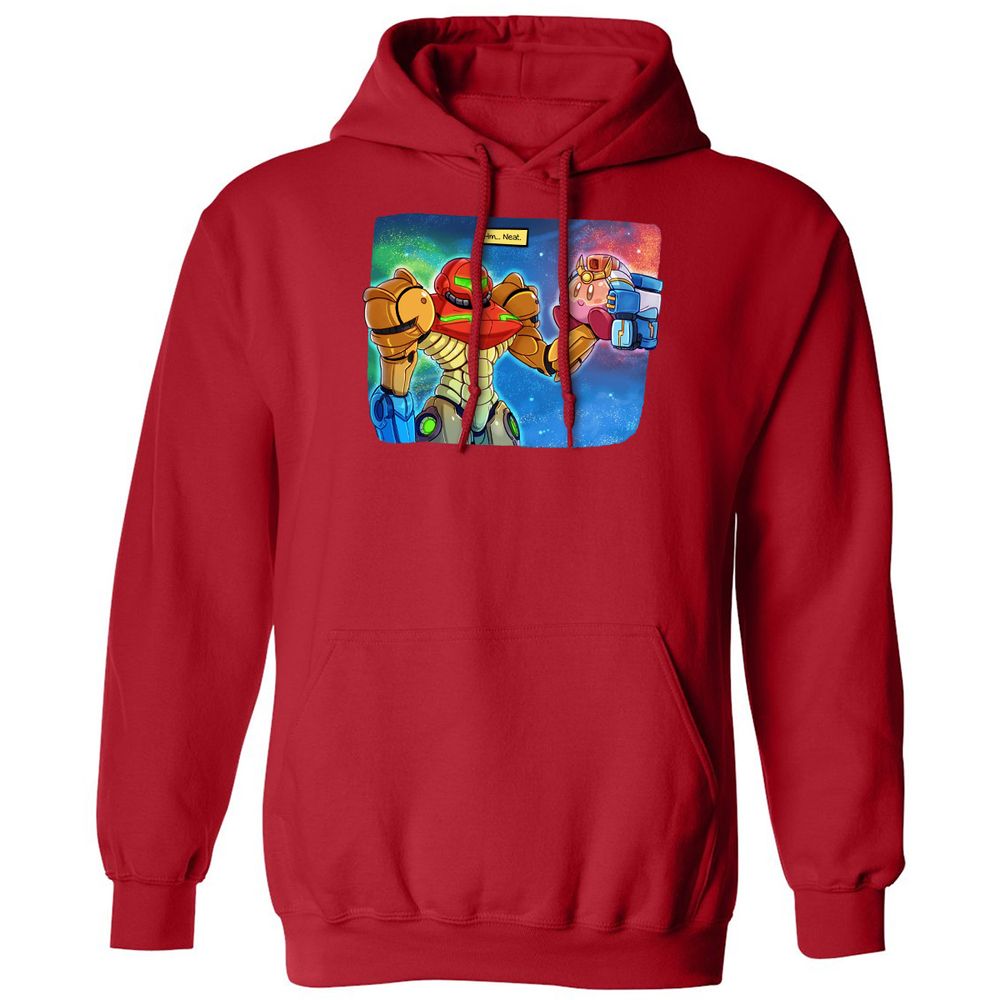Classic Unisex Hoodie - 25DWPSB5 - Red - 5
