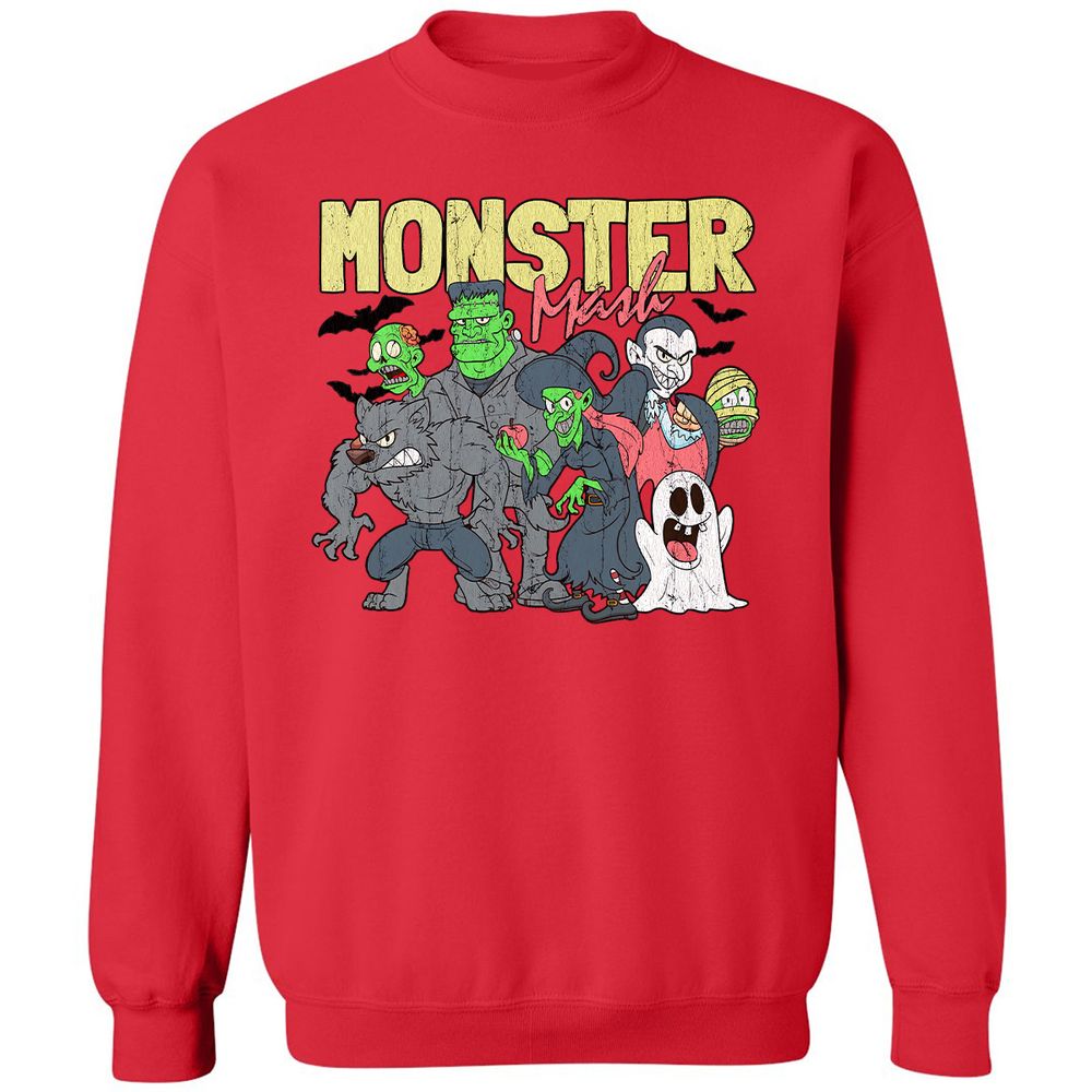 Classic Unisex Sweatshirt - Z9DXQXDD - Red - 5