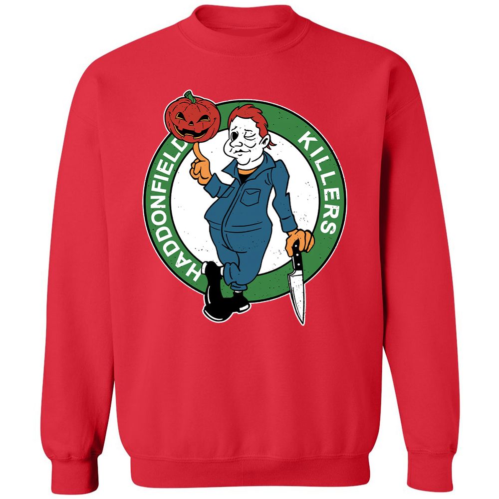 Classic Unisex Sweatshirt - FNQXEH64 - Red - 5