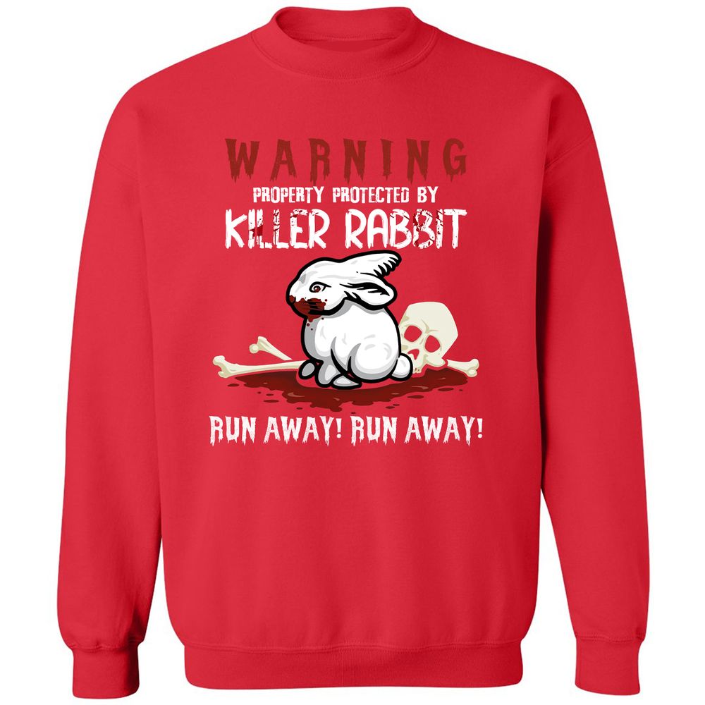 Classic Unisex Sweatshirt - FVXUFUJF - Red - 5