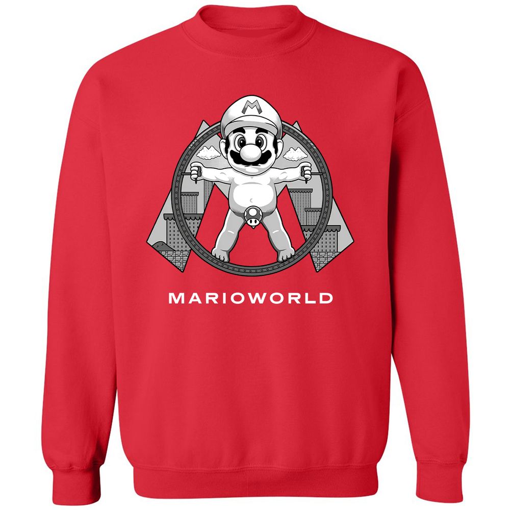 Classic Unisex Sweatshirt - 7QH9NTEG - Red - 5