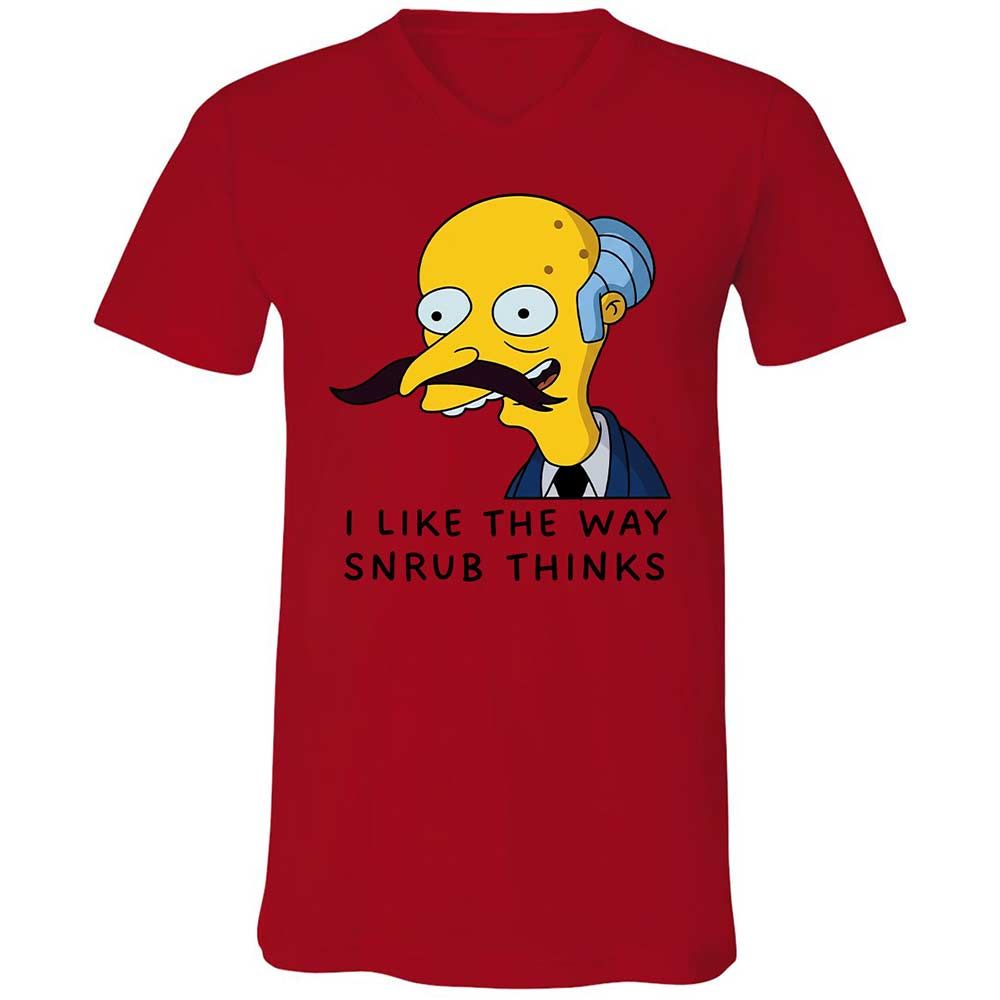 I Like the Way Snrub Thinks - Red - 5