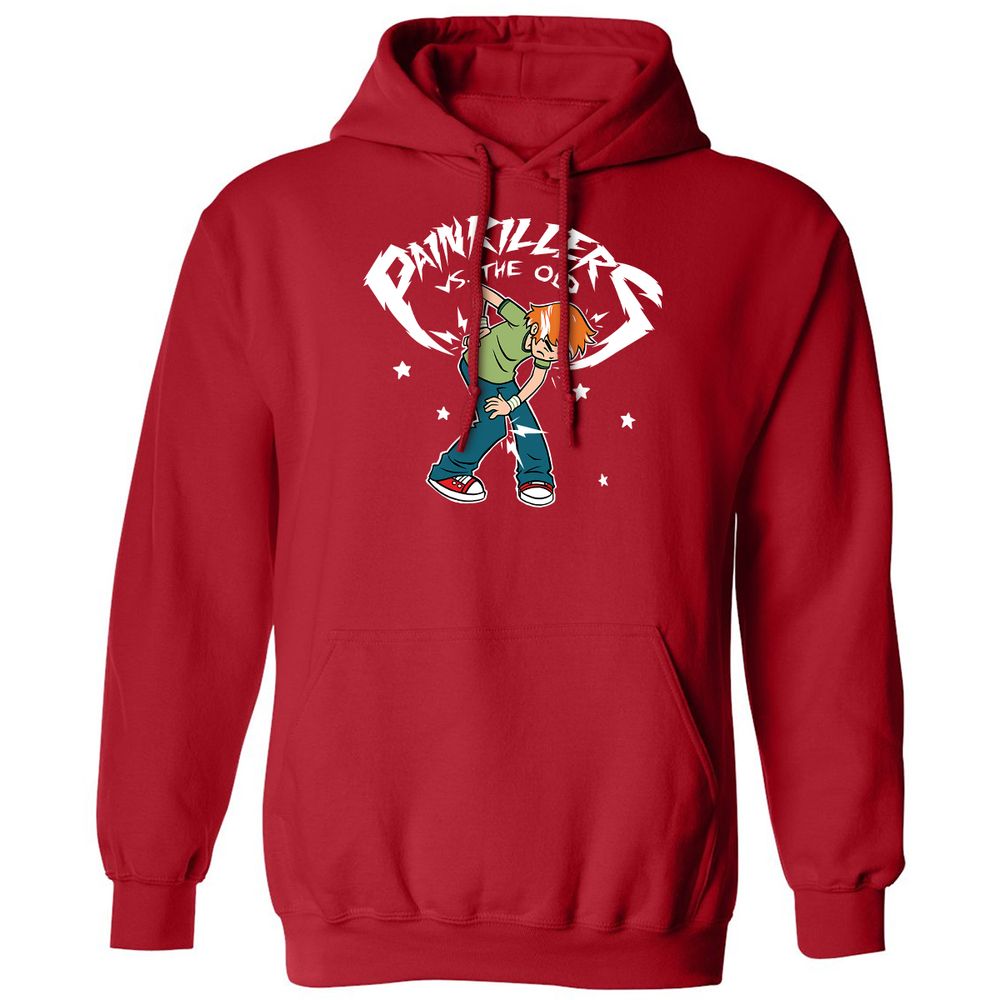 Classic Unisex Hoodie - V5GKNL7L - Red - 5