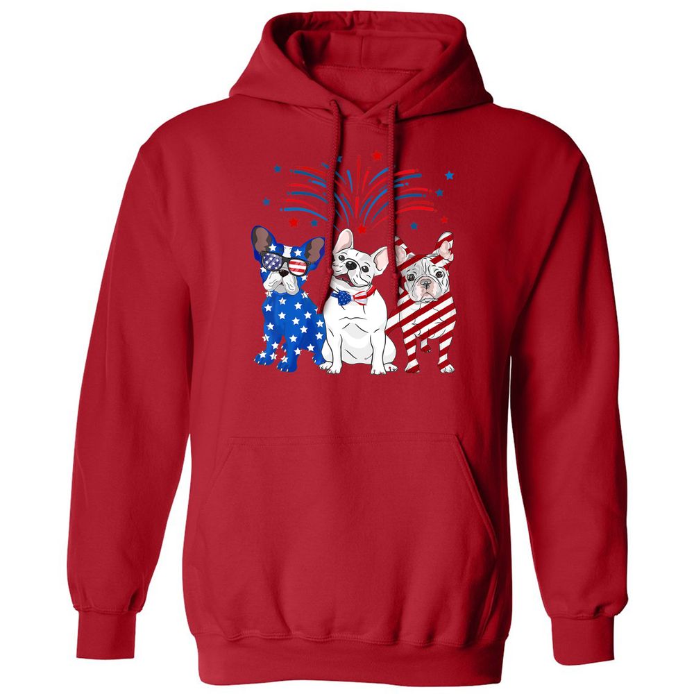 Classic Unisex Hoodie - PEFJLRAM - Red - 5