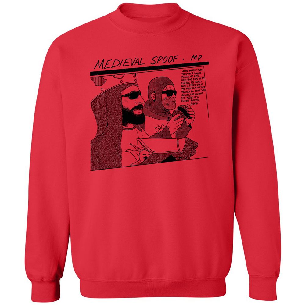 Classic Unisex Sweatshirt - Z4LW455Q - Red - 5