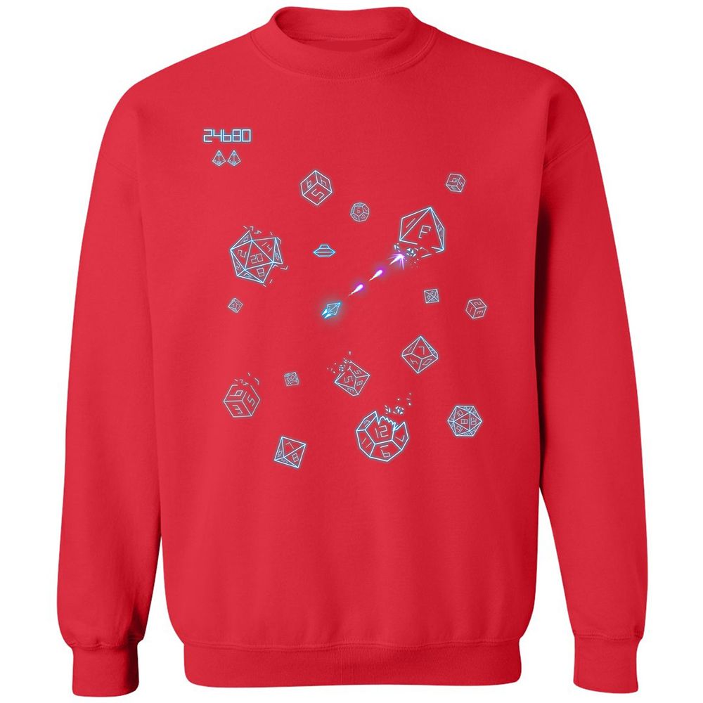 Classic Unisex Sweatshirt - JPJ6QFTD - Red - 5