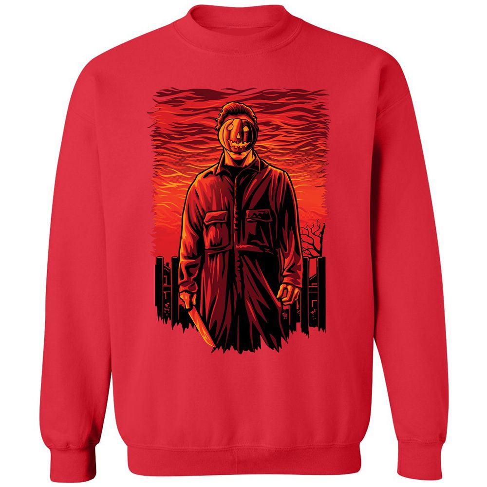 Classic Unisex Sweatshirt - 6F1EYGF5 - Red - 5