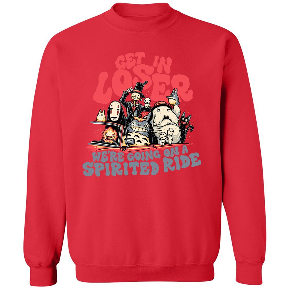 Classic Unisex Sweatshirt - 1R64ENAB - Red - 5