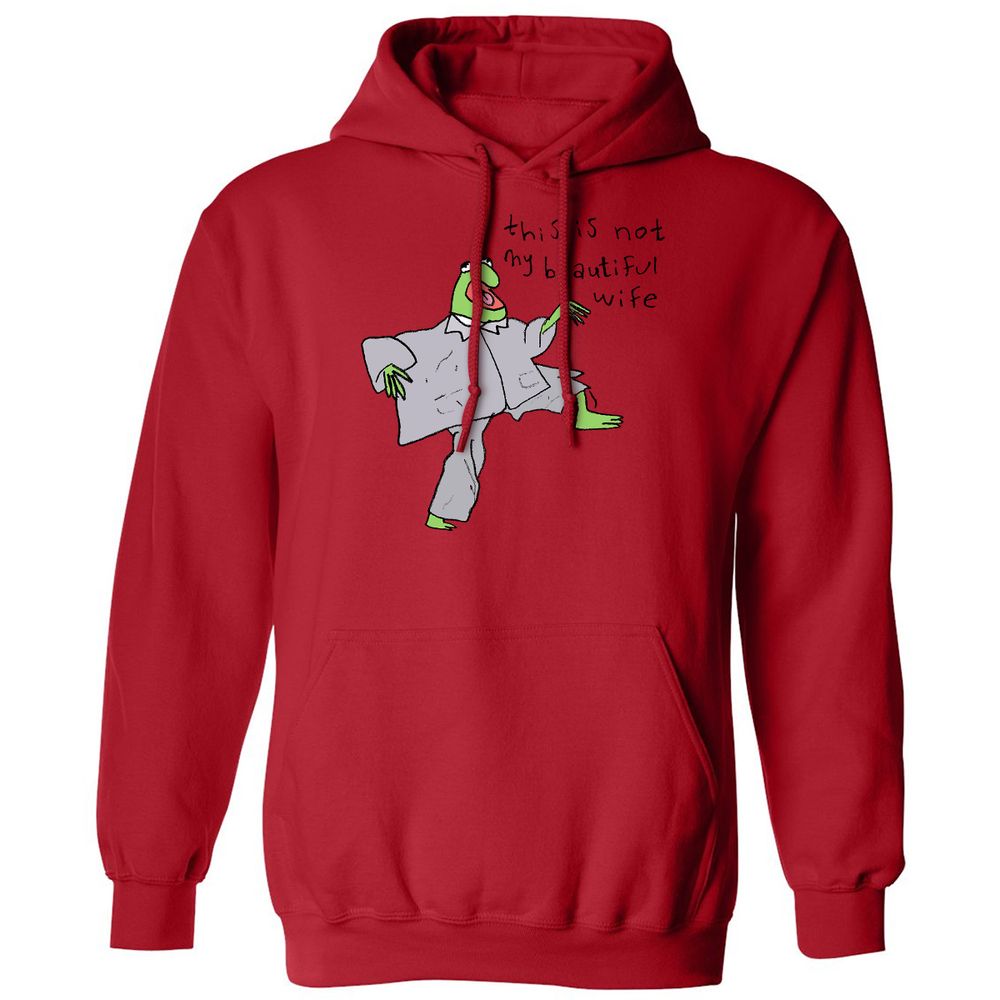 Classic Unisex Hoodie - NP8K7YCA - Red - 5