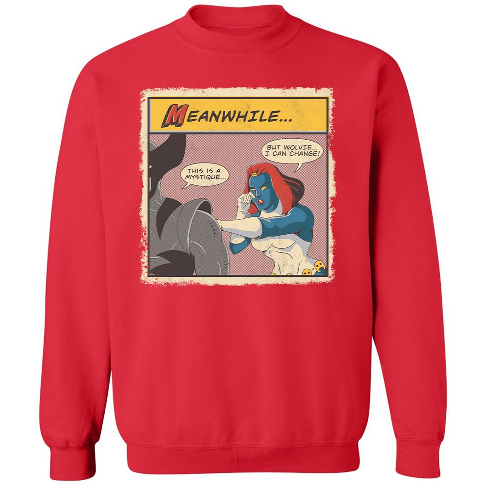 Classic Unisex Sweatshirt - RWRMJ5KE - Red - 5