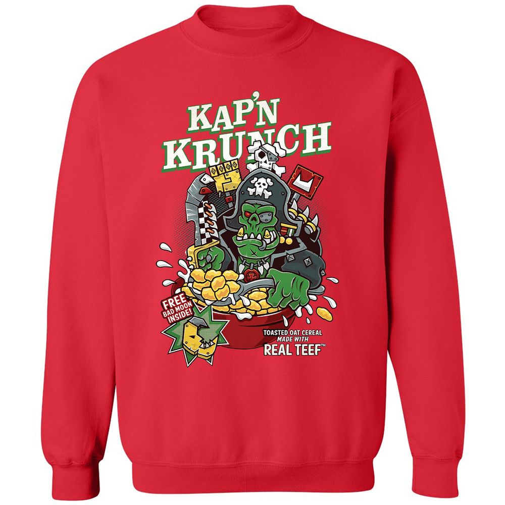 Classic Unisex Sweatshirt - DV8XQCQB - Red - 5