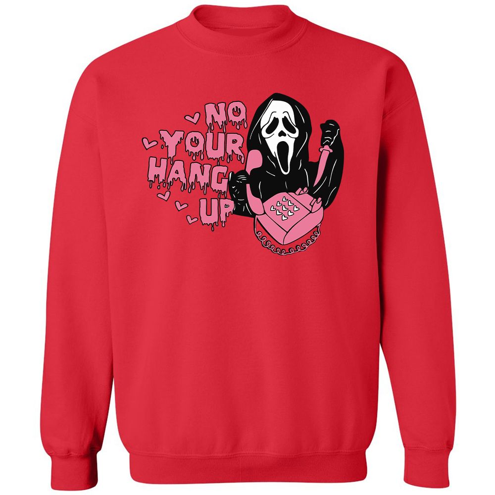 Classic Unisex Sweatshirt - YLMJKU8F - Red - 5