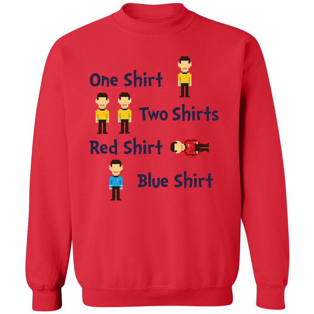 Red Shirt, Blue Shirt - Red - 5
