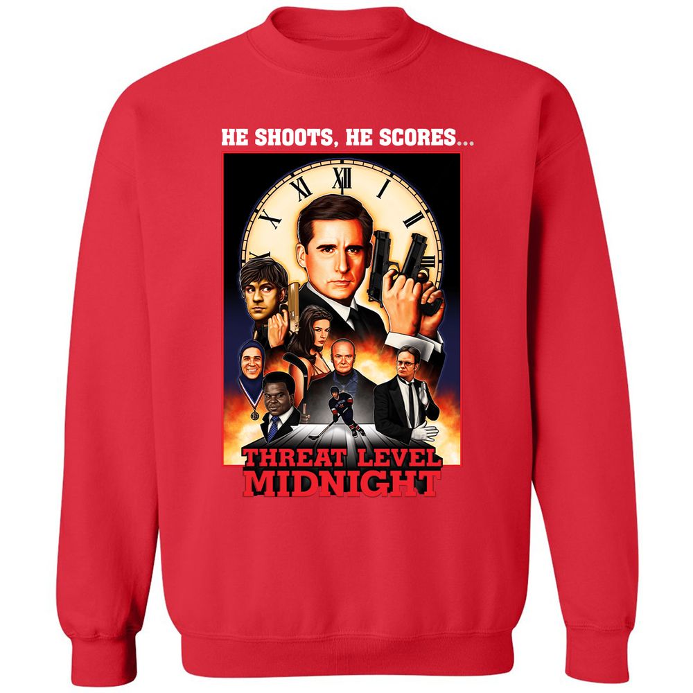 Classic Unisex Sweatshirt - VYBWKZQH - Red - 5