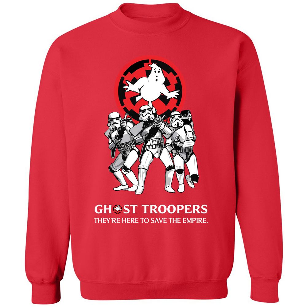 Classic Unisex Sweatshirt - EAMNX3Z8 - Red - 5