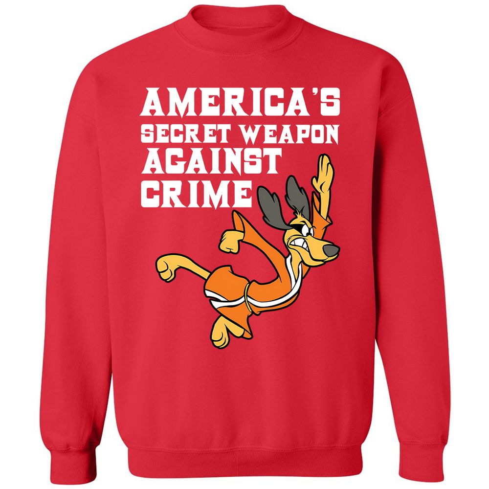 Classic Unisex Sweatshirt - BQAY5JZN - Red - 5