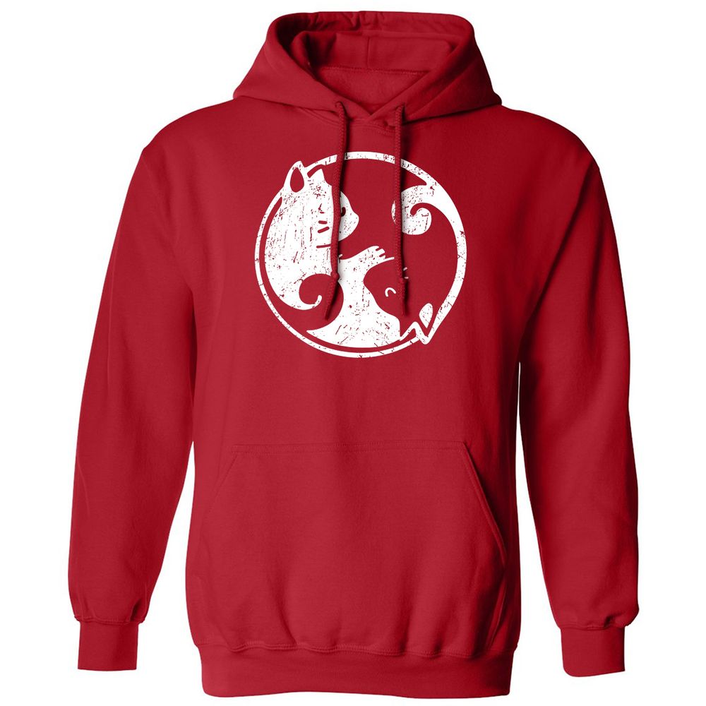 Classic Unisex Hoodie - 198BKLBM - Red - 5