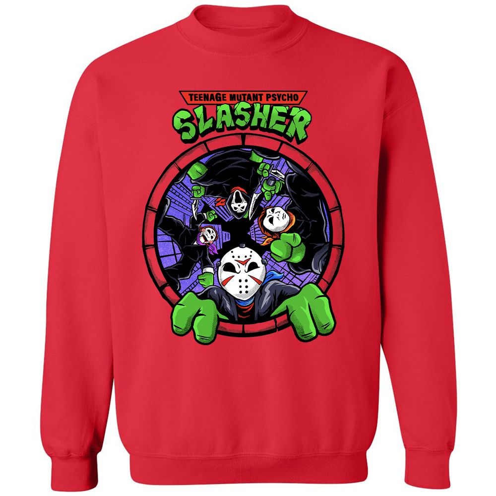 Classic Unisex Sweatshirt - 5EFQMNFC - Red - 5