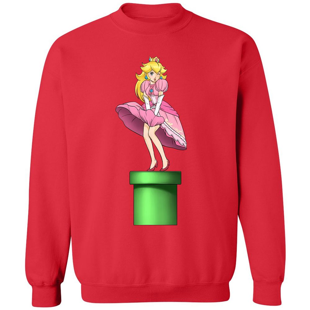 Classic Unisex Sweatshirt - 2C2XKF7T - Red - 5