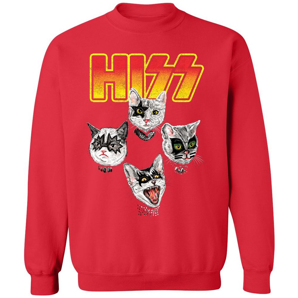 Classic Unisex Sweatshirt - E3RQBTCR - Red - 5