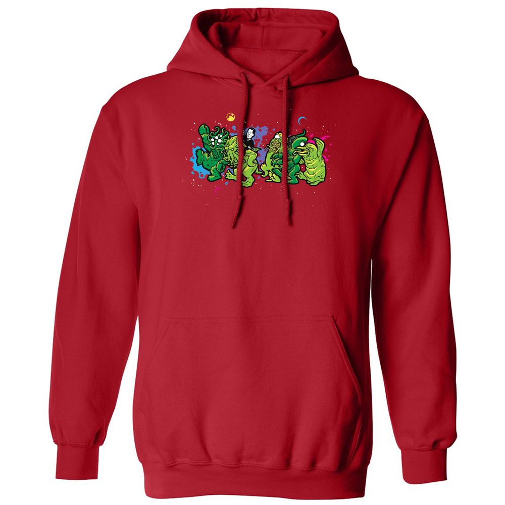 Classic Unisex Hoodie - 4CHLP8ST - Red - 5