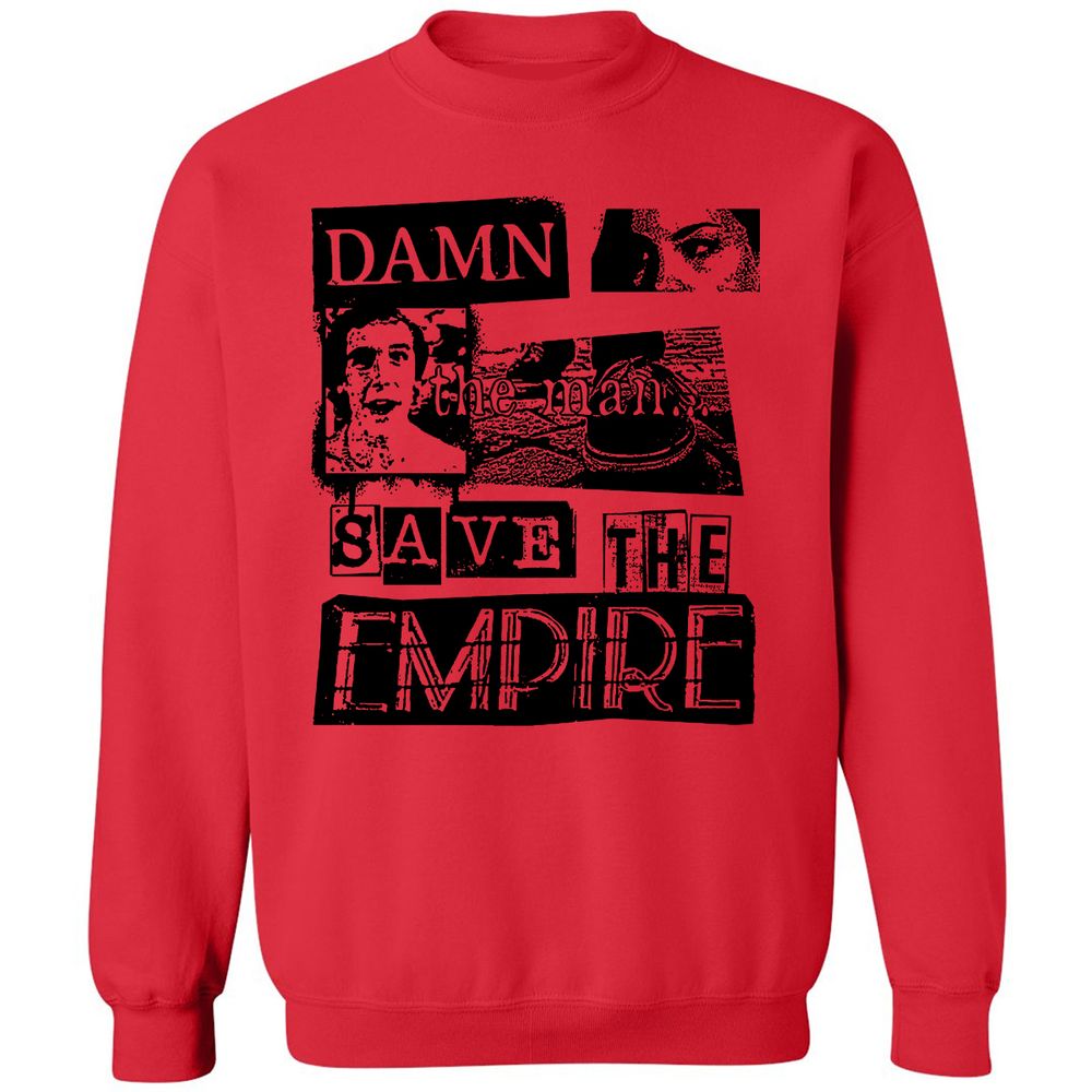 Classic Unisex Sweatshirt - A4BVGJUM - Red - 5