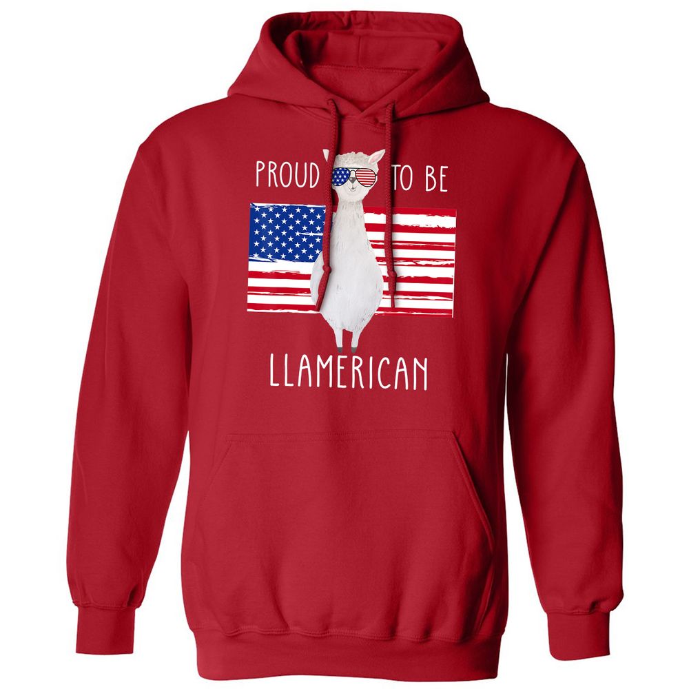 Classic Unisex Hoodie - XJWLWXXW - Red - 5