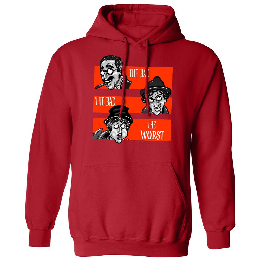 Classic Unisex Hoodie - 4JTS7FP6 - Red - 5