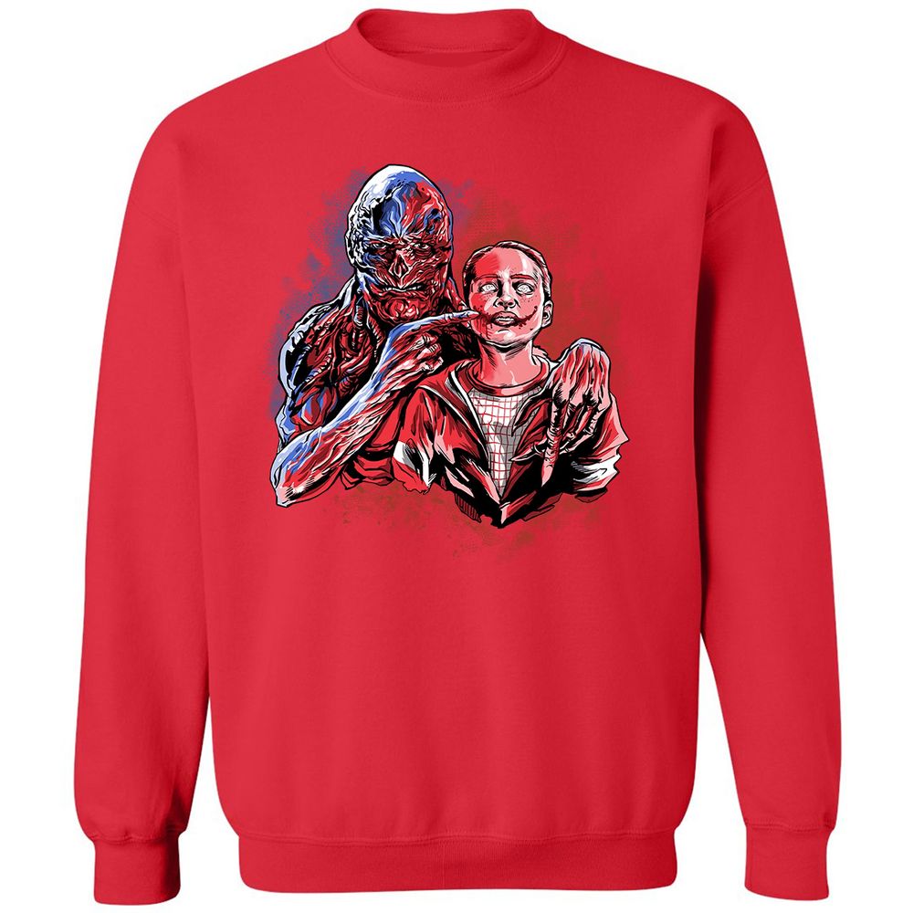 Classic Unisex Sweatshirt - W3NBFSJB - Red - 5