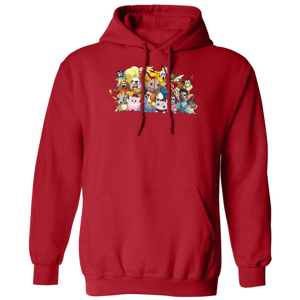 Classic Unisex Hoodie - 6AAQUQT9 - Red - 5