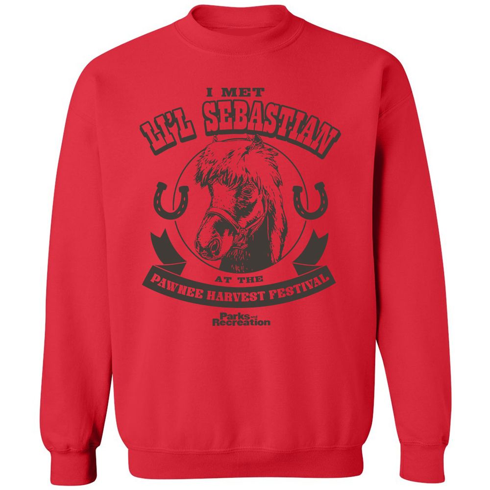 Classic Unisex Sweatshirt - B11YQVES - Red - 5
