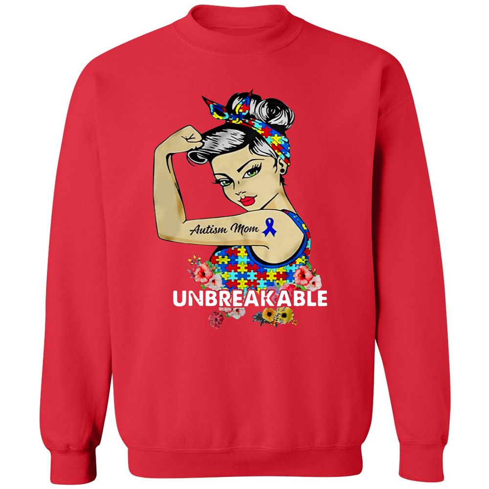 Classic Unisex Sweatshirt - 2RRBFX6E - Red - 5