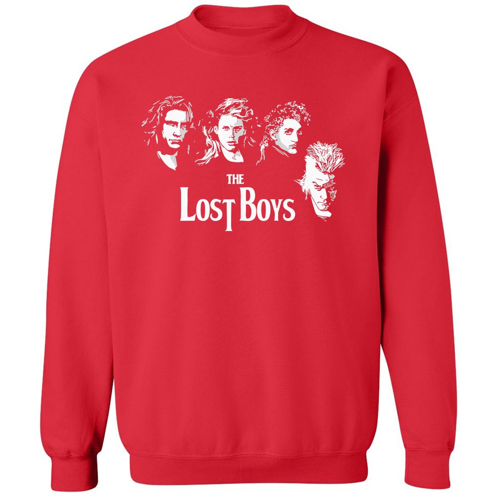 Classic Unisex Sweatshirt - AD38RQKY - Red - 5