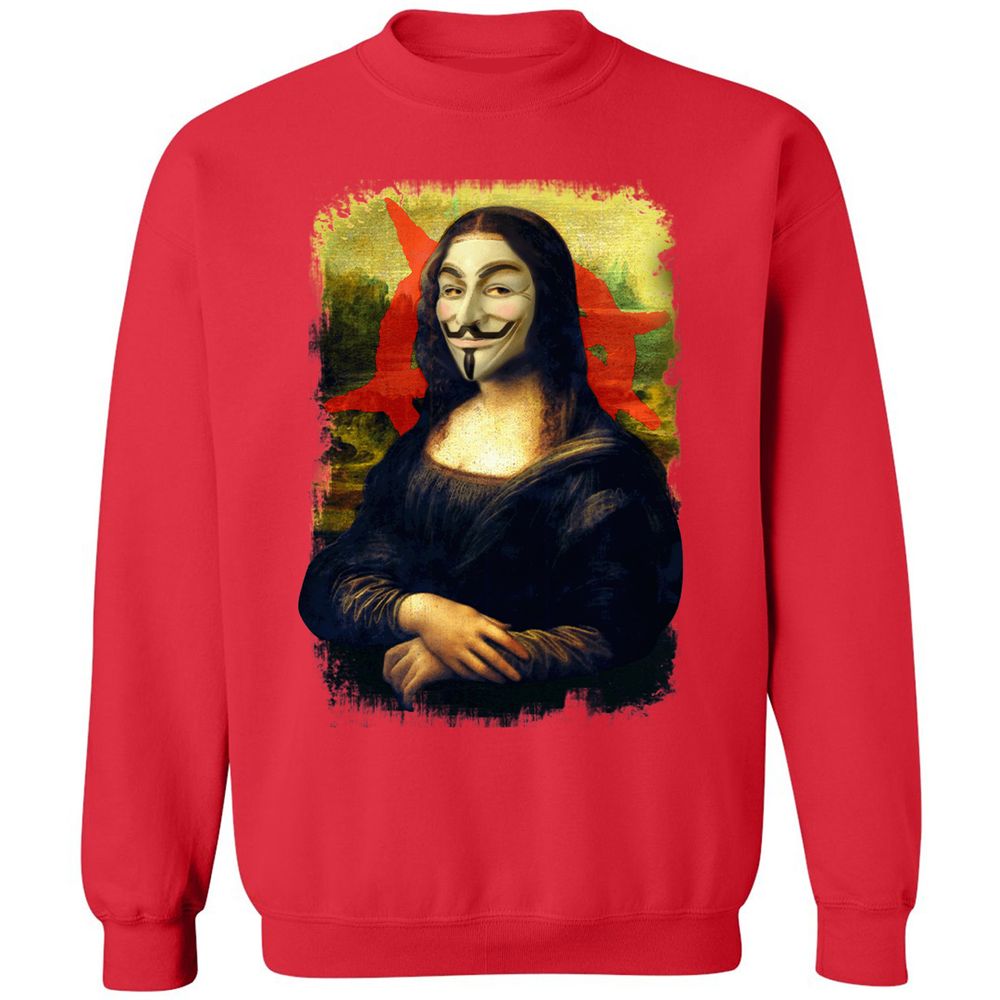 Classic Unisex Sweatshirt - DWRJ6B7P - Red - 5