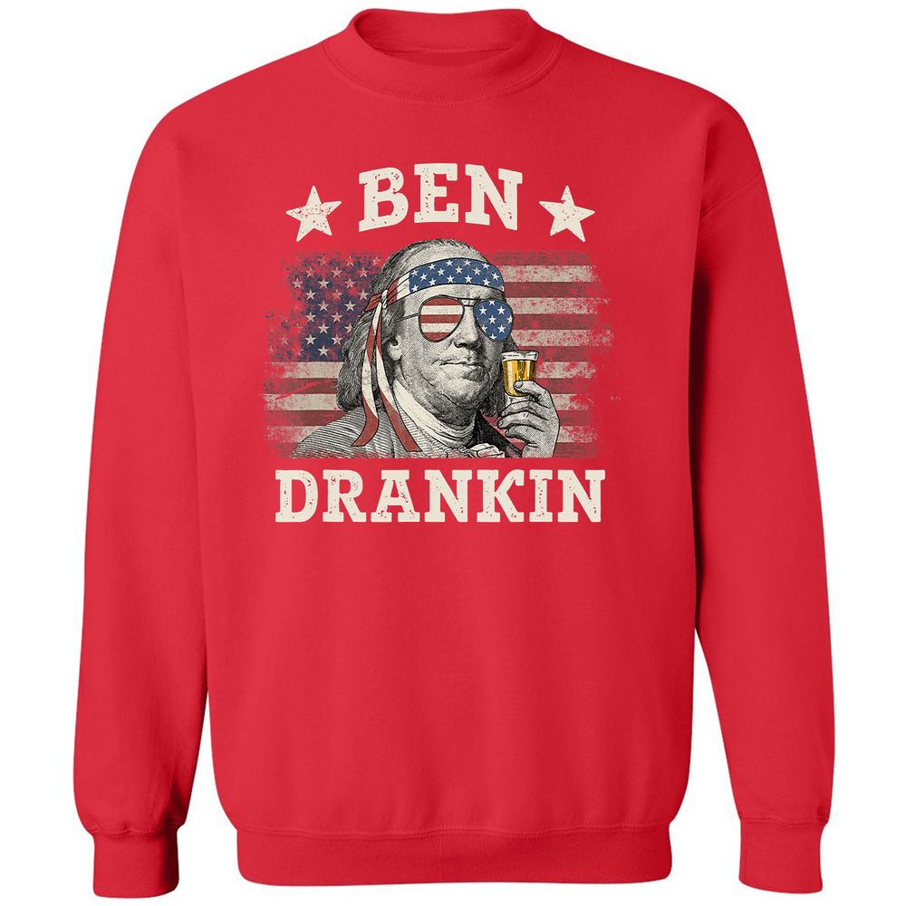 Classic Unisex Sweatshirt - G4BLBP9Z - Red - 5