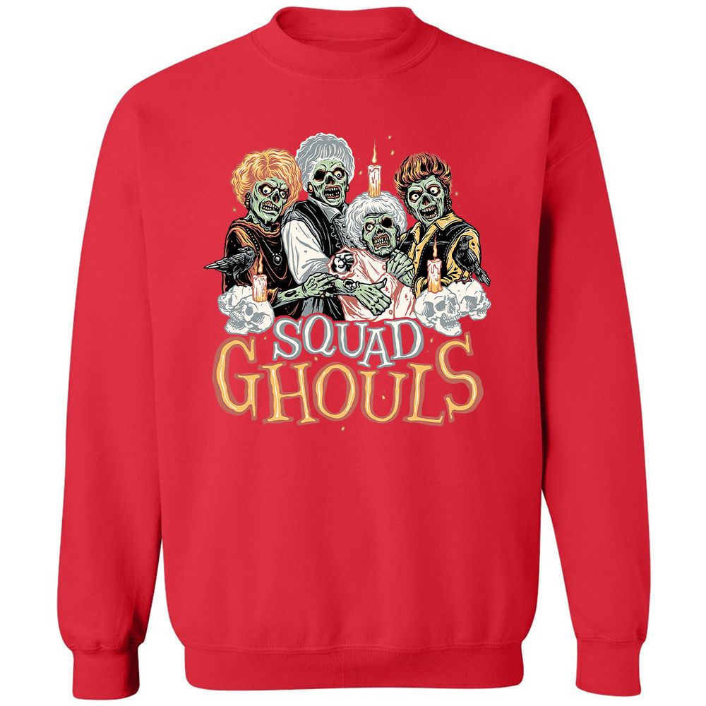 Classic Unisex Sweatshirt - C6GEQKHC - Red - 5