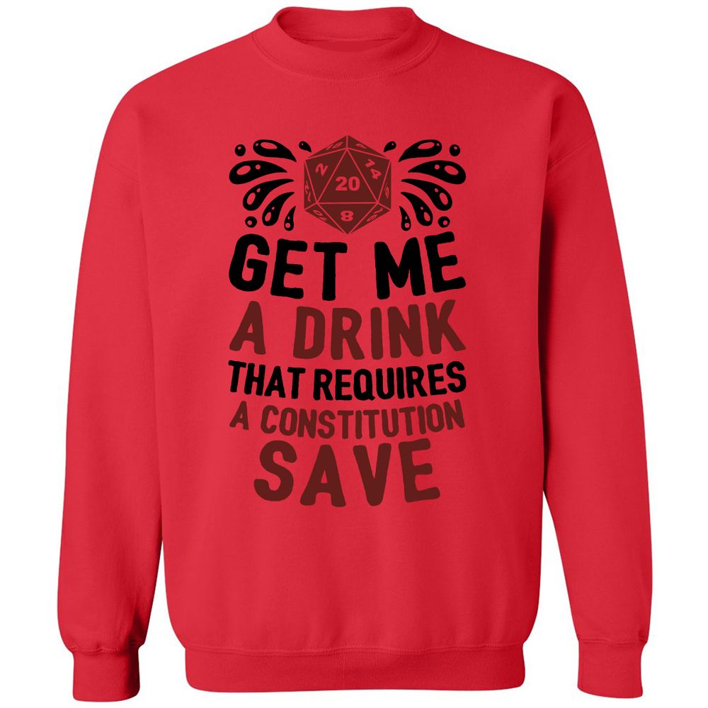 Classic Unisex Sweatshirt - 5L23ULCP - Red - 5