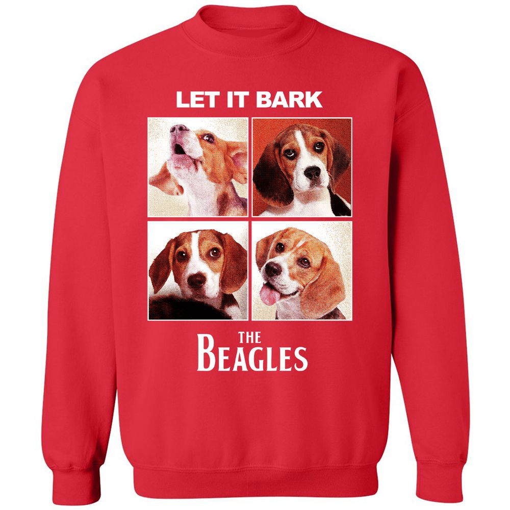 Classic Unisex Sweatshirt - 2U2VL2BF - Red - 5